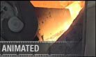 Steel Kiln (silent) - Widescreen PPT PowerPoint Video Animation Movie Clip